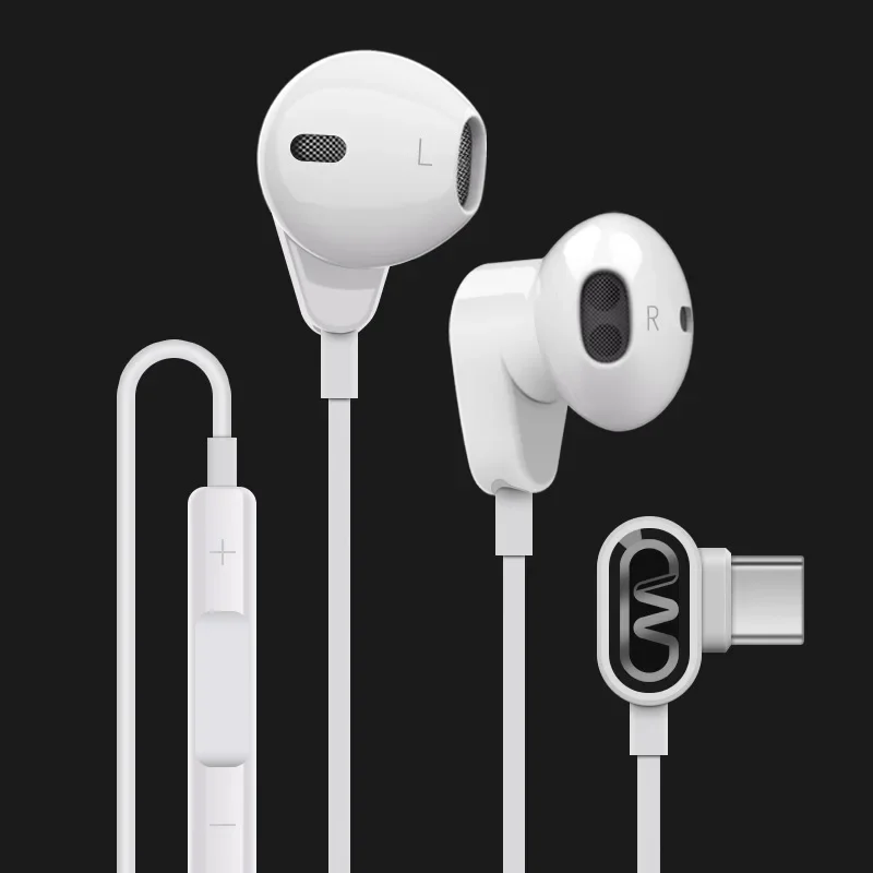 سماعات USB من النوع C DAC محول صوت سماعات أذن سلكية رقمية 32 بت 384 كيلو هرتز مع ميكروفون لهاتف Xiaomi Redmi Huawei Pixel Samsung Sony