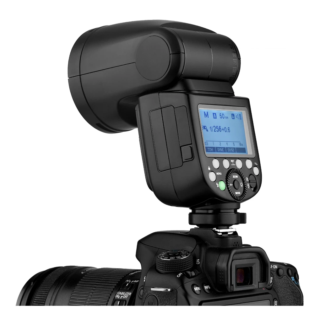 Godox V1 Speedlite Flash TTL HSS 1/8000s Li-ion Batterij V1S V1C V1N V1F V1O Speedlite voor Sony Canon Nikon Fuji Olympus