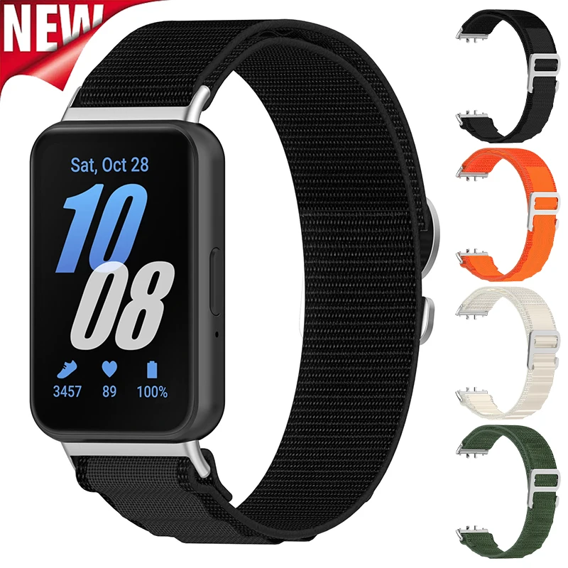 Alpine Loop Nylonarmband für Samsung Galaxy Watch Fit 3 Armband Ersatzband für Galaxy Watch Fit 3 Armbandzubehör