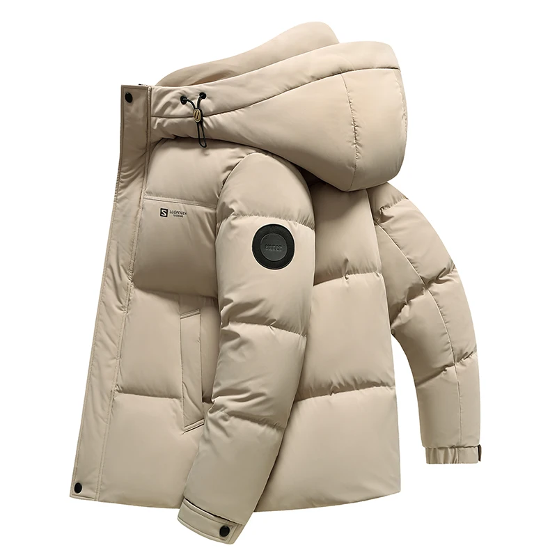 Good Quality 90% Duck Down Puffer Coat 2025 Winter Men Keep Warm Outdoor Jacket Male Hood Wind-Proof Duck Down Parkas Coat
