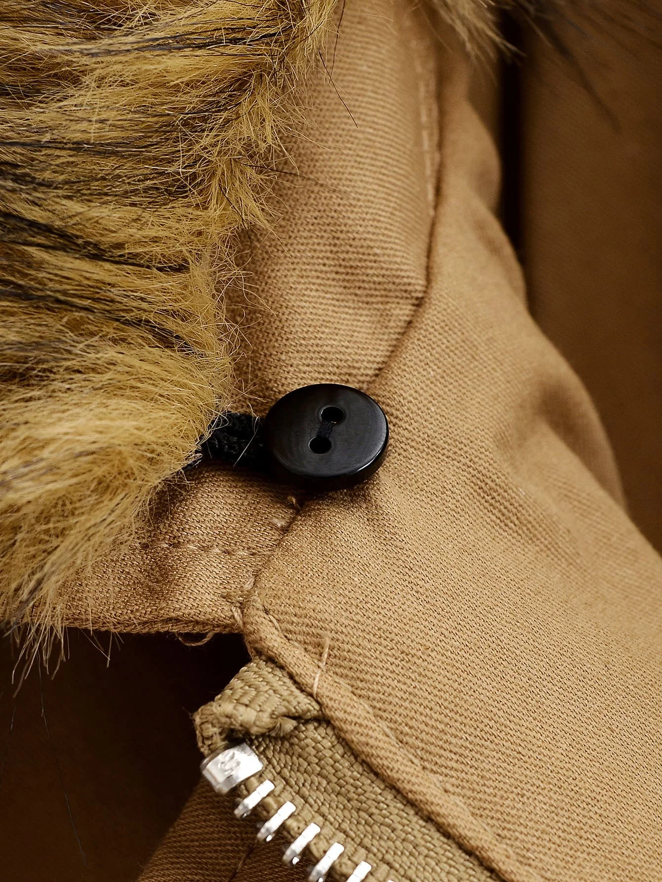 Giacca spessa da donna Cappotto femminile Autunno inverno Manica lunga Colletto in pelliccia sintetica rimovibile Moda casual Giacche larghe Abbigliamento