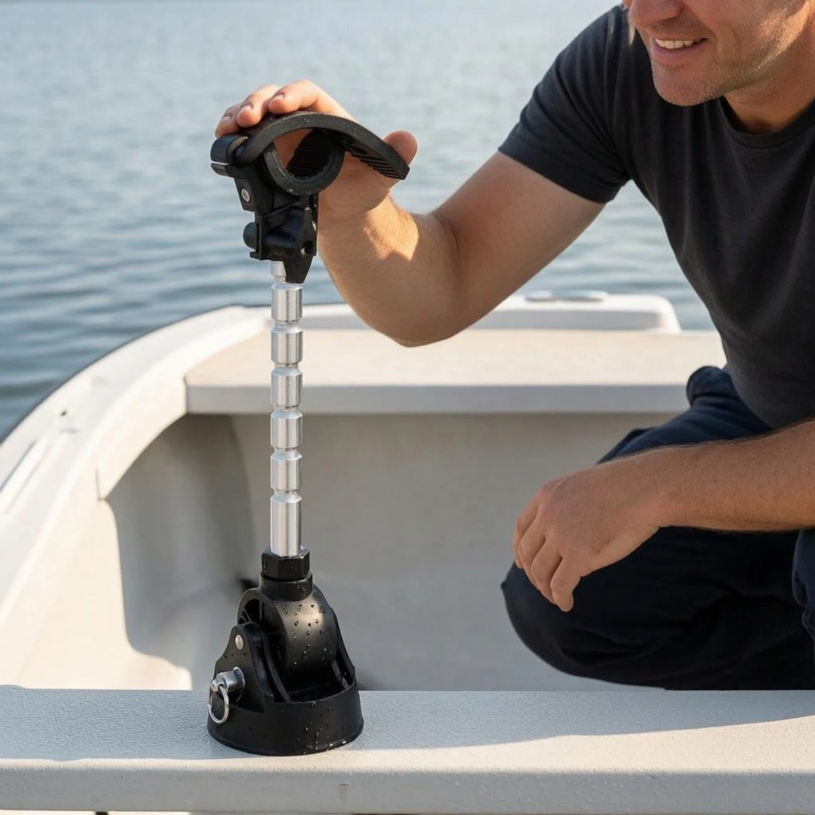 Trolling Engine Mounting Bracket Segmented Boat Gear