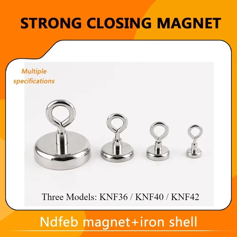 

D36 D40 D42 Strong Neodymium Magnets Pot Fishing Salvage Magnet Neodymium Round Strong Magnetic Hook Sucker Magnet Searcher