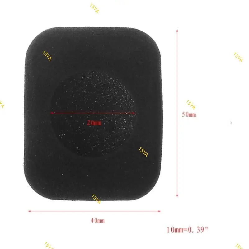 

15YA 1 Pair Foam Replacement Ear Pad for Form 2 Headphones Ear Cushions Headset Earpads Ear Cups Cover Repair Accessories
