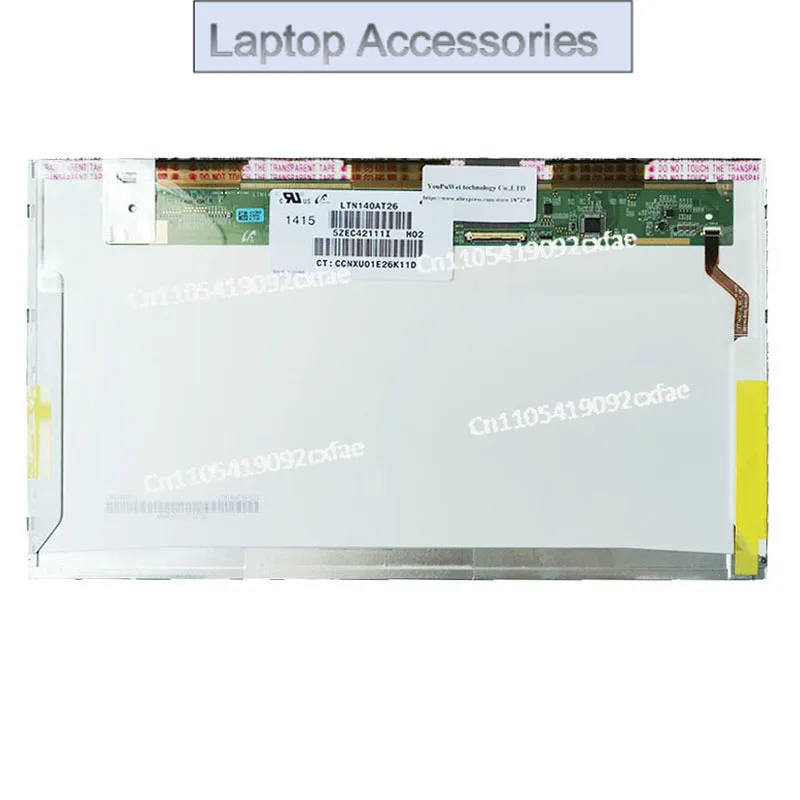 CHJ 14.0 inch lcd Matrix For Samsung RV410 RV411 RV415 RV420 Laptop LCD Screen display 1366*768 40pin