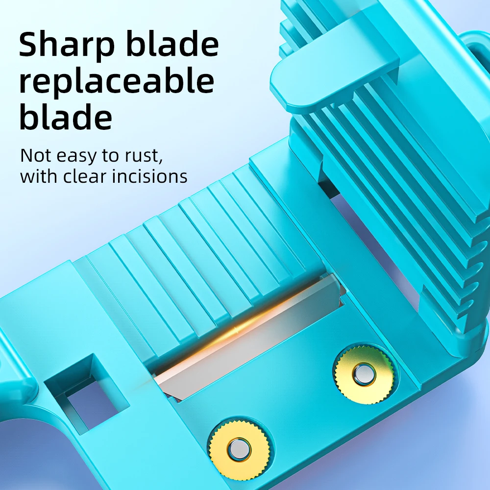 Инструмент для зачистки оптоволоконных кабелей SAIVXIAN Blue Fiber Optic Stripping Tool 1.9-3mm MSAT-5 инструмент снятия буферной оболочки A-05 продольной