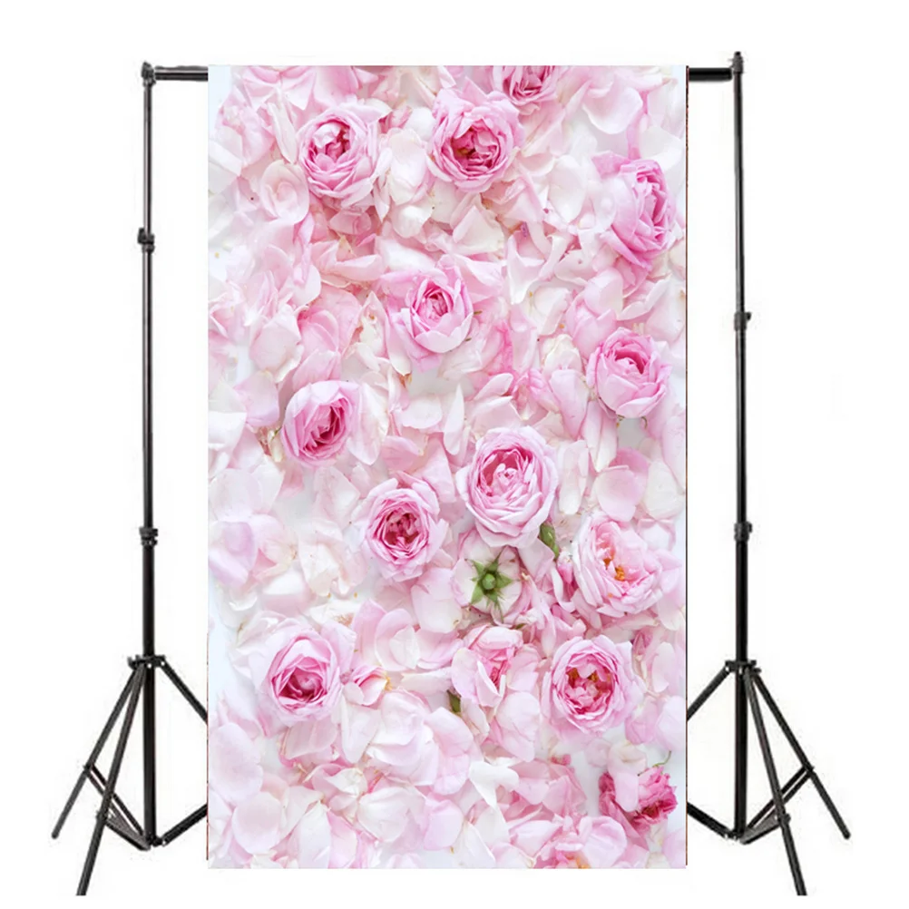 

Photography Backdrop Cloth 90X150Cm 3D Floral Print Seamless Wrinkle-Free Photo Studio Background For Party Festival Photo