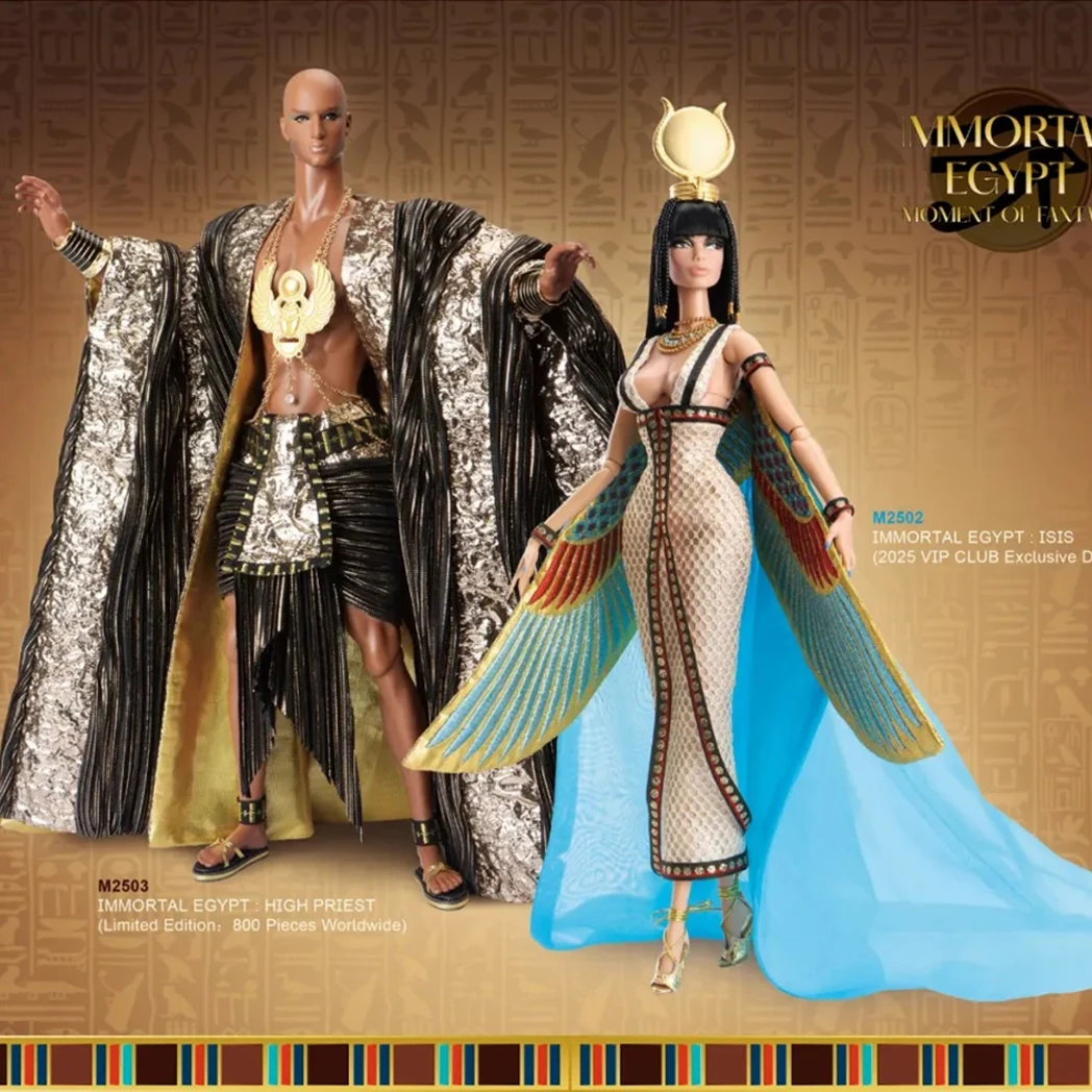 2025 JHD Fashion Mizi Dolls momento de fantasía inmortal Egipto Adonis 1/6 Mizi Doll colección limitada