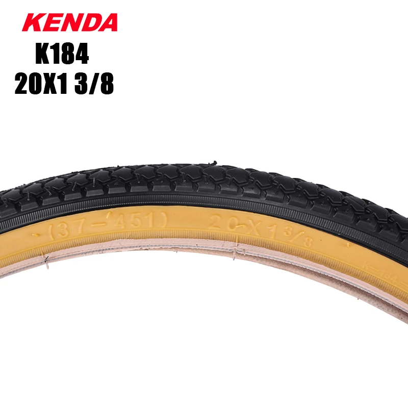 Kenda-55-65psiの超軽量折りたたみ自転車タイヤ,素晴らしい,黄色の