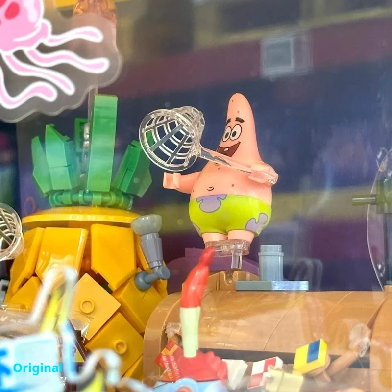 

Area X Нижняя часть бикини Океан Сцена Строительные блоки Зарядка через USB Светящаяся модель Слепая коробка Декор стола