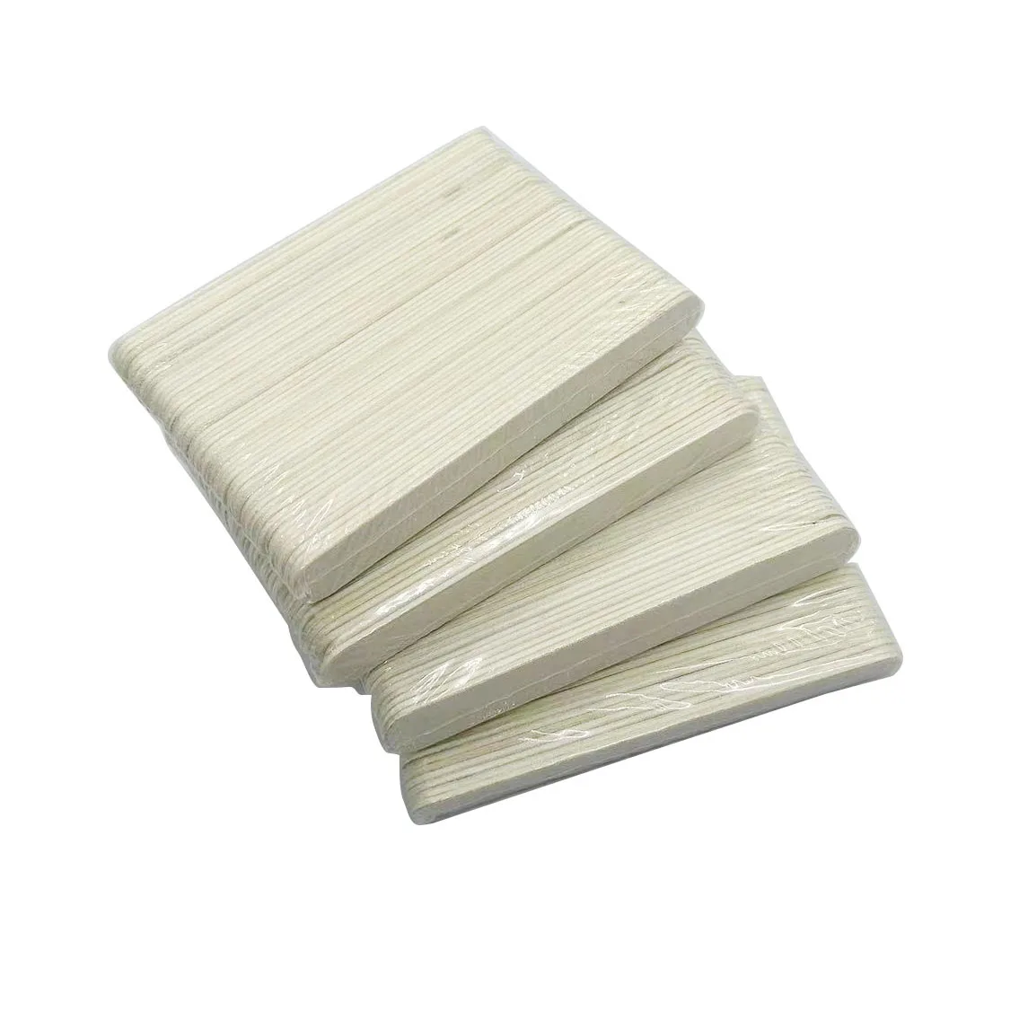 100 Stuks Witte Houten Nagelvijl 100/180 ,80/80,120/120 Hout Amaril Board Nagelvijl Manicure Tool