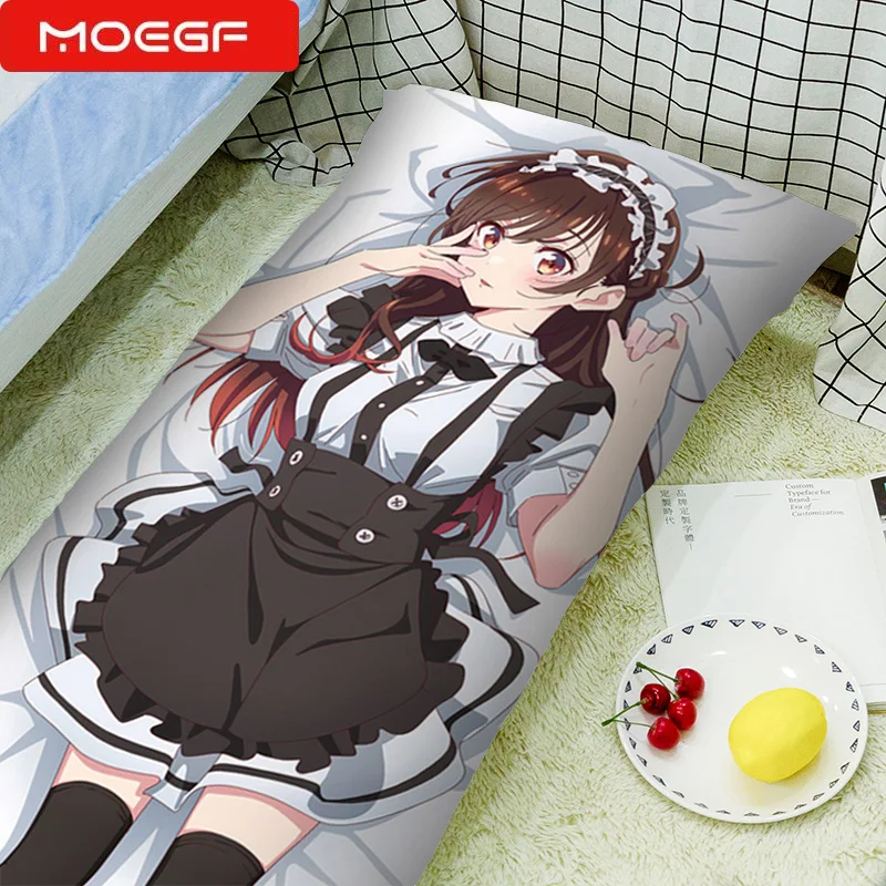 Japanese dakimakura cover Rent A Girlfriend Mizuhara Chizuru anime body pillow case 50x160