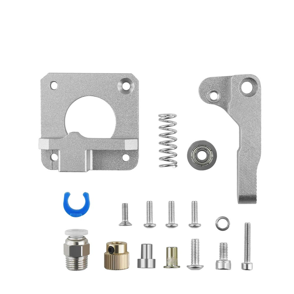 3D Printer Upgraded Aluminum MK8 Extruder Drive Feed Kit for Ender 3/3 Pro/3 V2, Ender 5/5 Pro/5 Plus, CR-10/10S