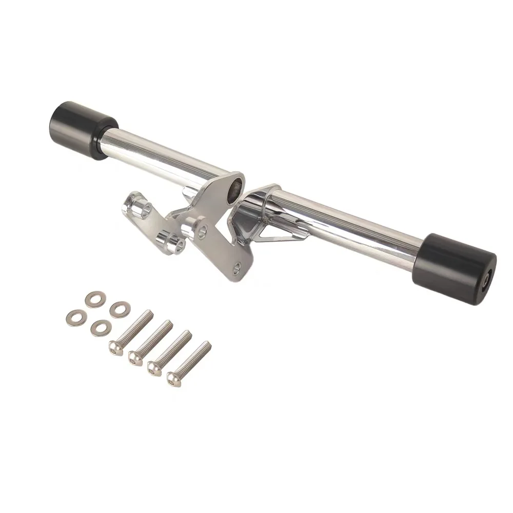 لـ Harley-Davidson Softail Low Rider S ST Street Bob Carbon Steel Side Box Guardrail - حماية لدراجة ناريةك