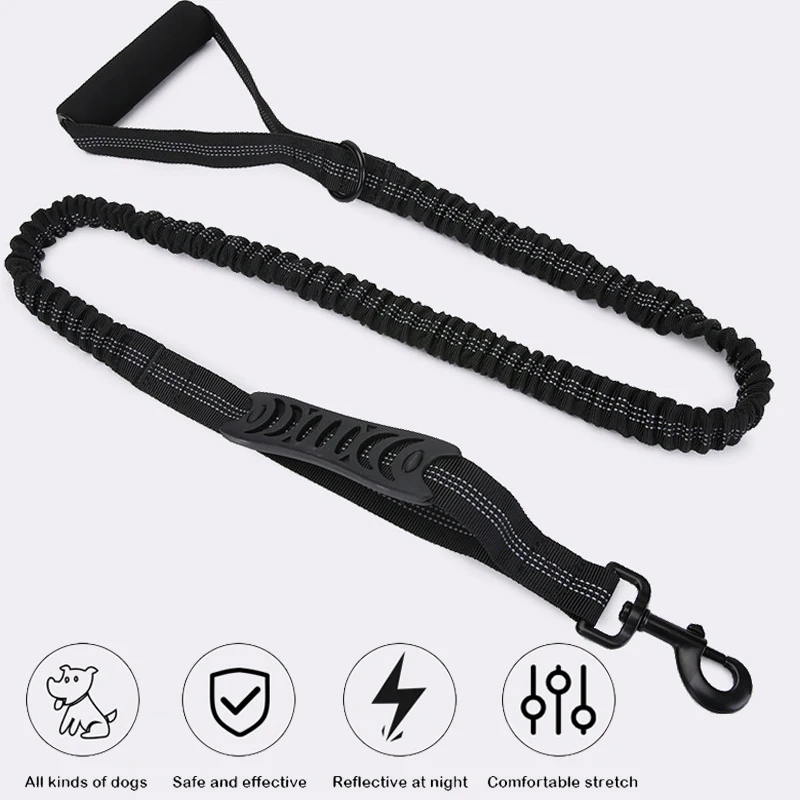 

Dog leash for walking dogs, elastic and shock-absorbing rope stretchable and durable training rope pet supplies