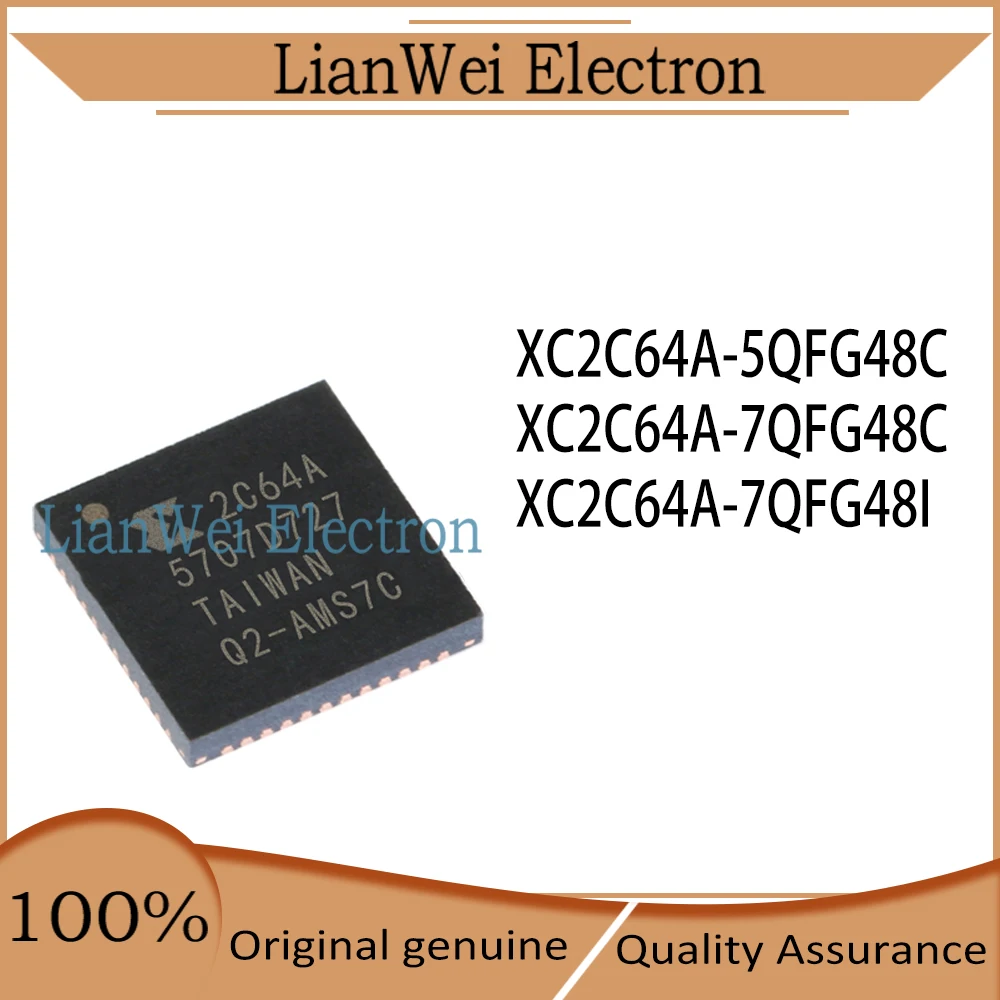 

2C64A XC2C64A-5QFG48C XC2C64A-7QFG48C XC2C64A-7QFG48I XC2C64A XC2C64 IC Chipset QFN-48