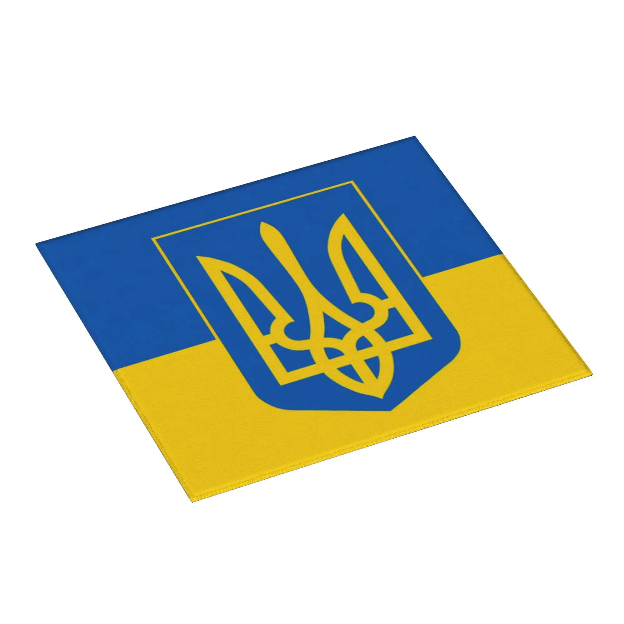 Drying Mat For Kitchen Flag of Ukraine Water Absorbent Waterproof Reusable Patriotic On Slip Kitchen Counter Protector Mat