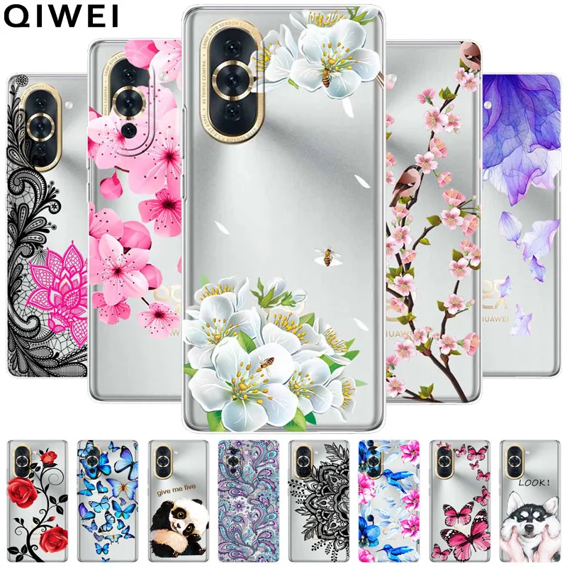 For Huawei Nova 10 4G Case Nova10 Clear Soft TPU Phone Cases for Huawei Nova 10 Pro 10Z Silicone Cover Transparent Slim Funda