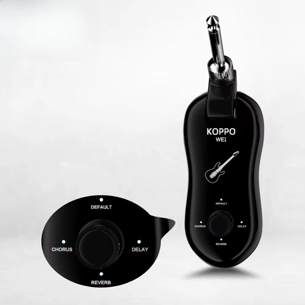 Guitar Wireless Transmission System,Electric Guitar Wireless Transceiver, Guitar Transmitter and Receiver With Effect Pedal