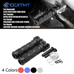Motorcycle Pedal Foot Pegs FootRest Footpegs For Yamaha Kawasaki Suzuki Honda CBR0RR CBR1000RR CBR250R CBR300R CBR400R CBR500R