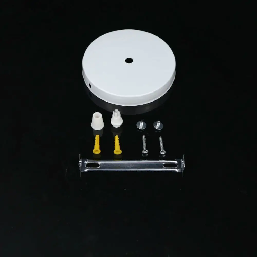 Metal Ceiling Canopy Plate For Pendant Lamp Installation Hardware Decorative Mount Base Kit Universal Replacement Part