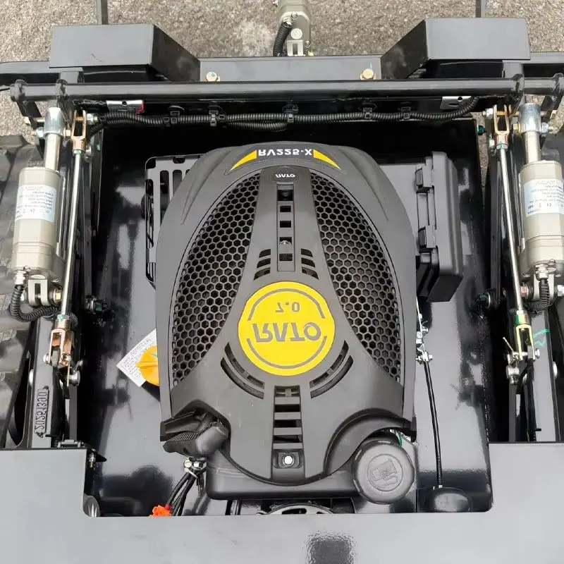 

New customized remote-controlled tracked lawnmower with radio control