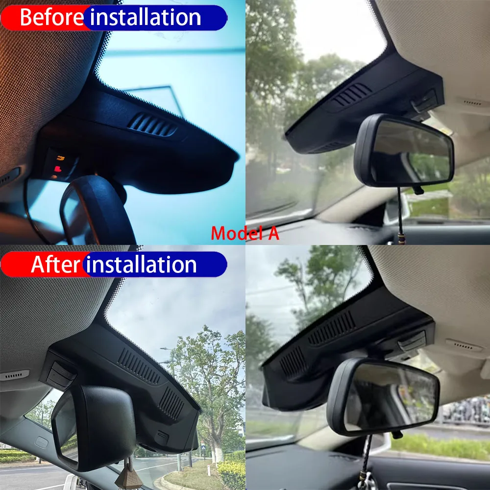 Dash Cam for Mercedes Benz MB A Class W176 CLA GLA C117 X156 Front＆Rear 4K UHD 24h DVR Dashboard Camera Video Drive Recorder