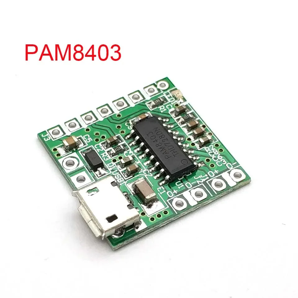 PAM8403 DC 5V Mini Class D 2x3W USB Power Amplifier Board DIY Bluetooth Speake