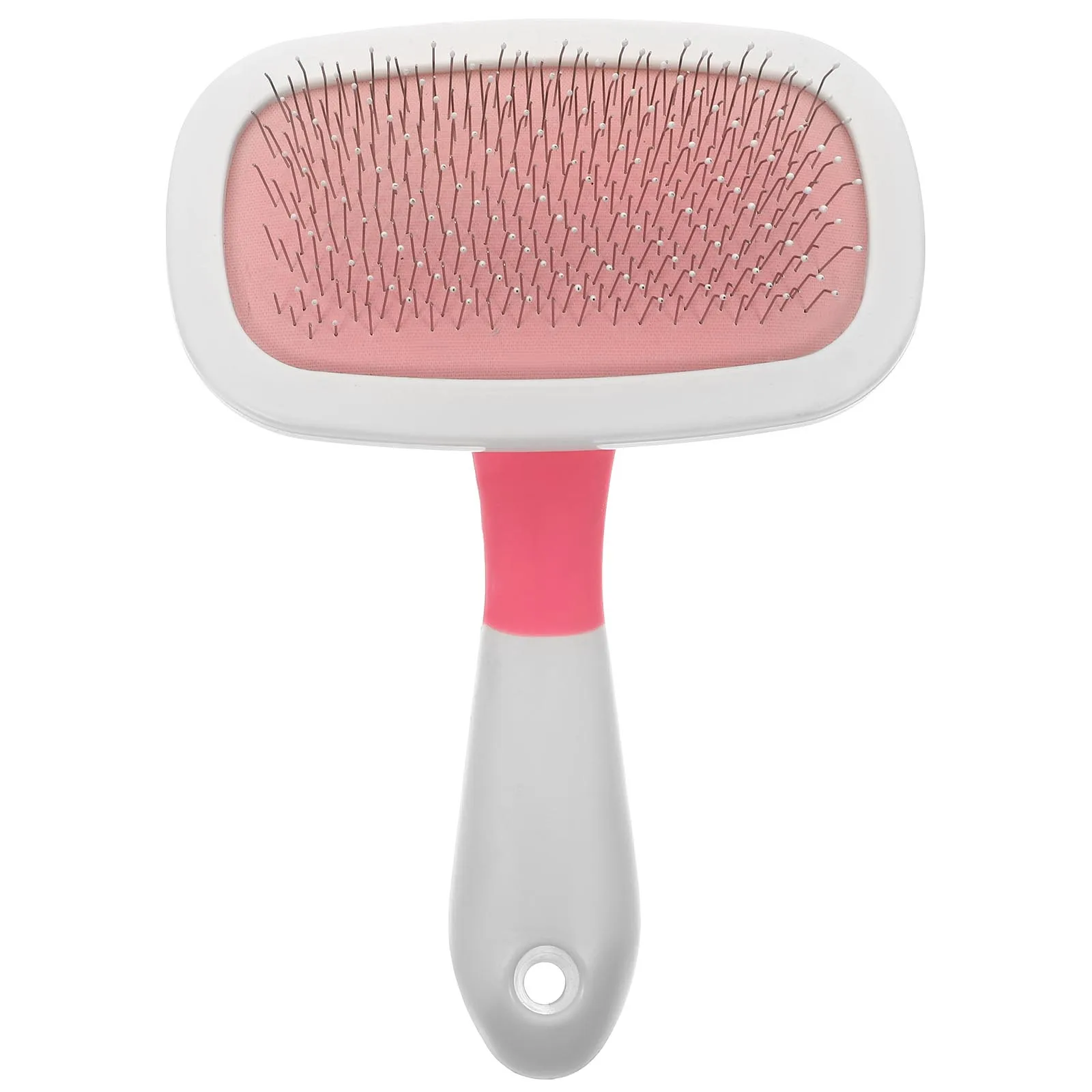 

Pet Massage Needle Comb for Detangling Loose Hair Cat Dog Grooming Tool Ergonomic Handle ABS Steel Pins Pet Hair Cleaner