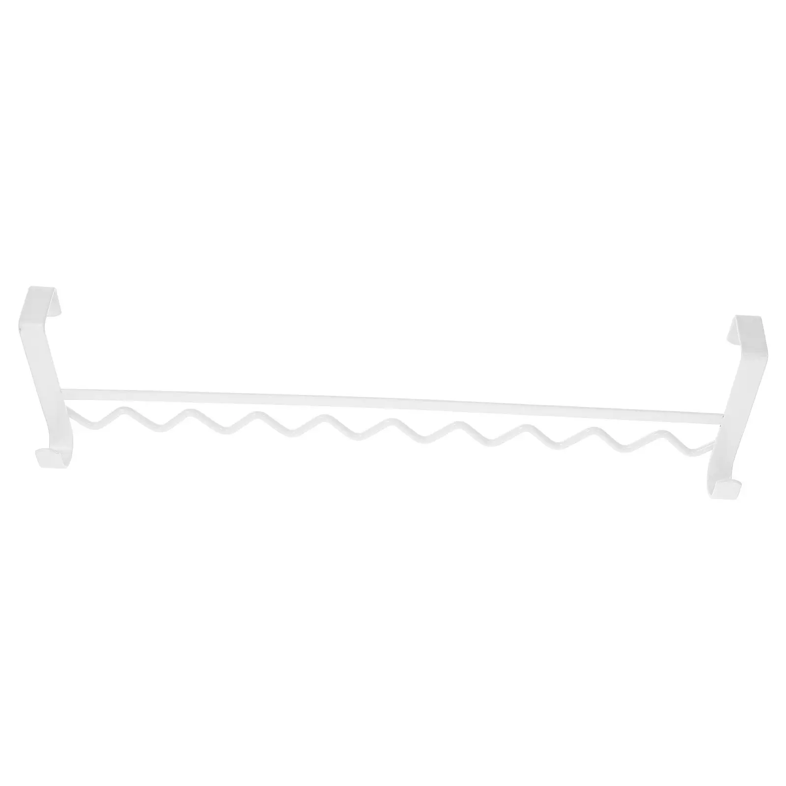 Metal Bedside Hanging Hook Rack Over Bed Clothes Hanger Dormitory Coat Storage Organizer
