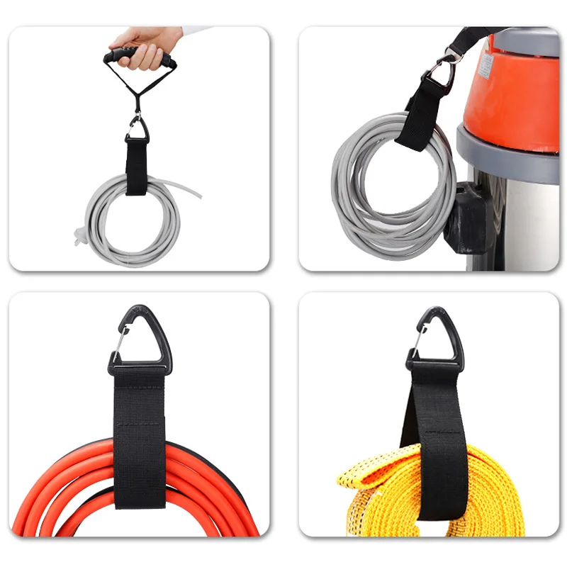 Mountaineering Buckle Heavy Weight Tape Hanging Velcro Wire Water Pipe Storage Tape Multifunctional Gravity Tape