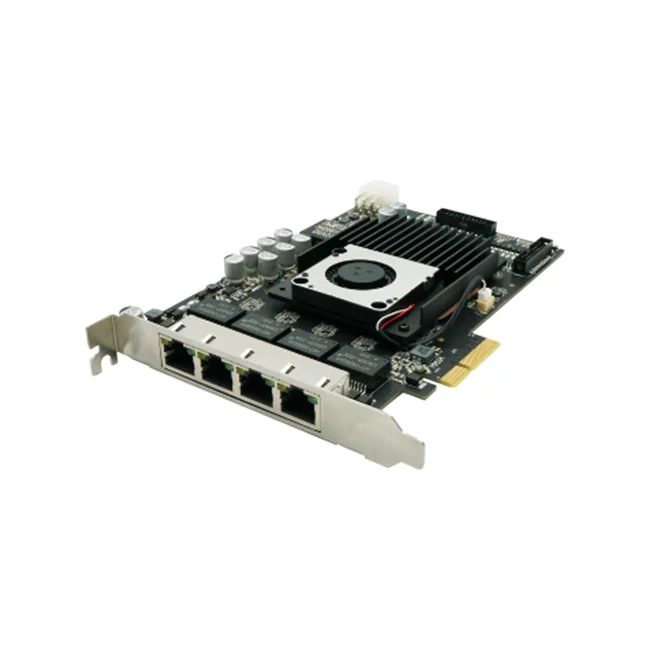 Hikrobot MV-GE1004 Quad GigE Frame Grabber Efficient Triggering Function with PoE Use for Machine Vision