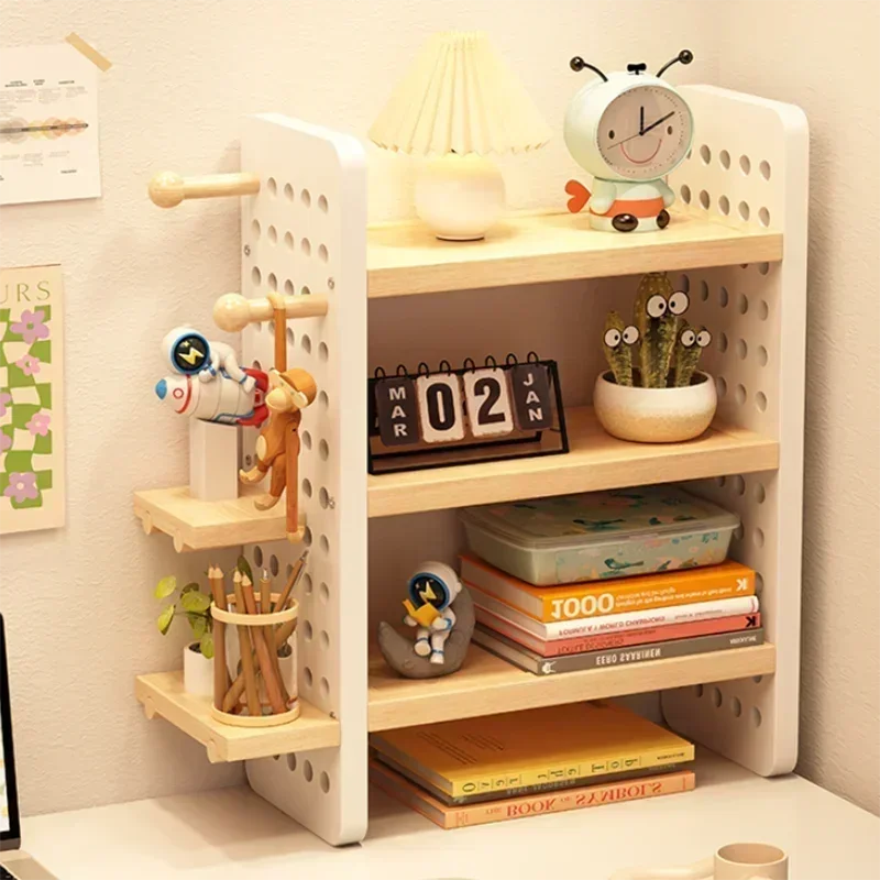 

Organizer Storage Magazine Holder Aesthetic Hole Board Newspaper Holder Display Stand Estante Oficina Furniture Desk