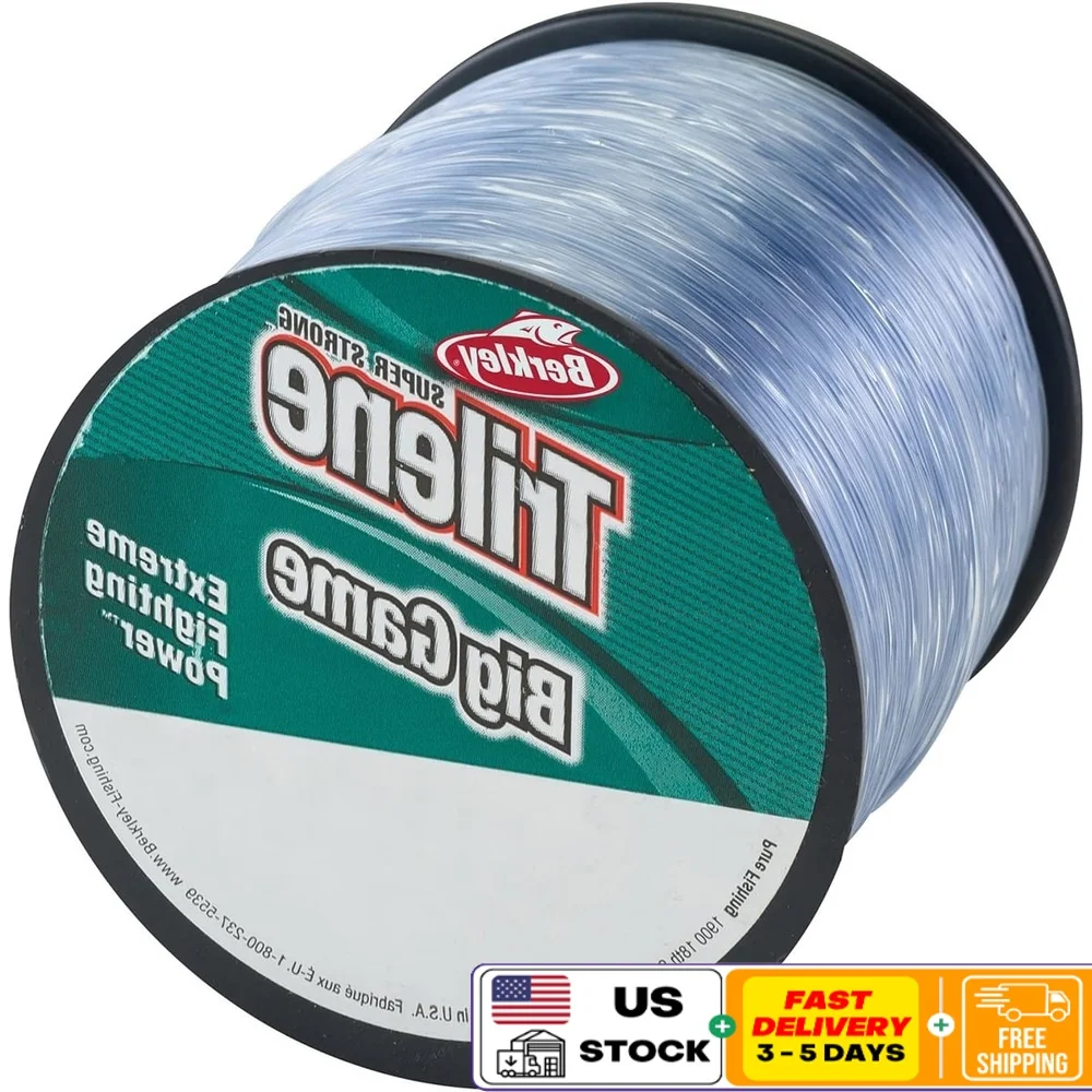 

Trilene Big Game Monofilament Fishing Line 20lb Test Strength 650yd Abrasion Resistant High Strength Durable Shock Resistance