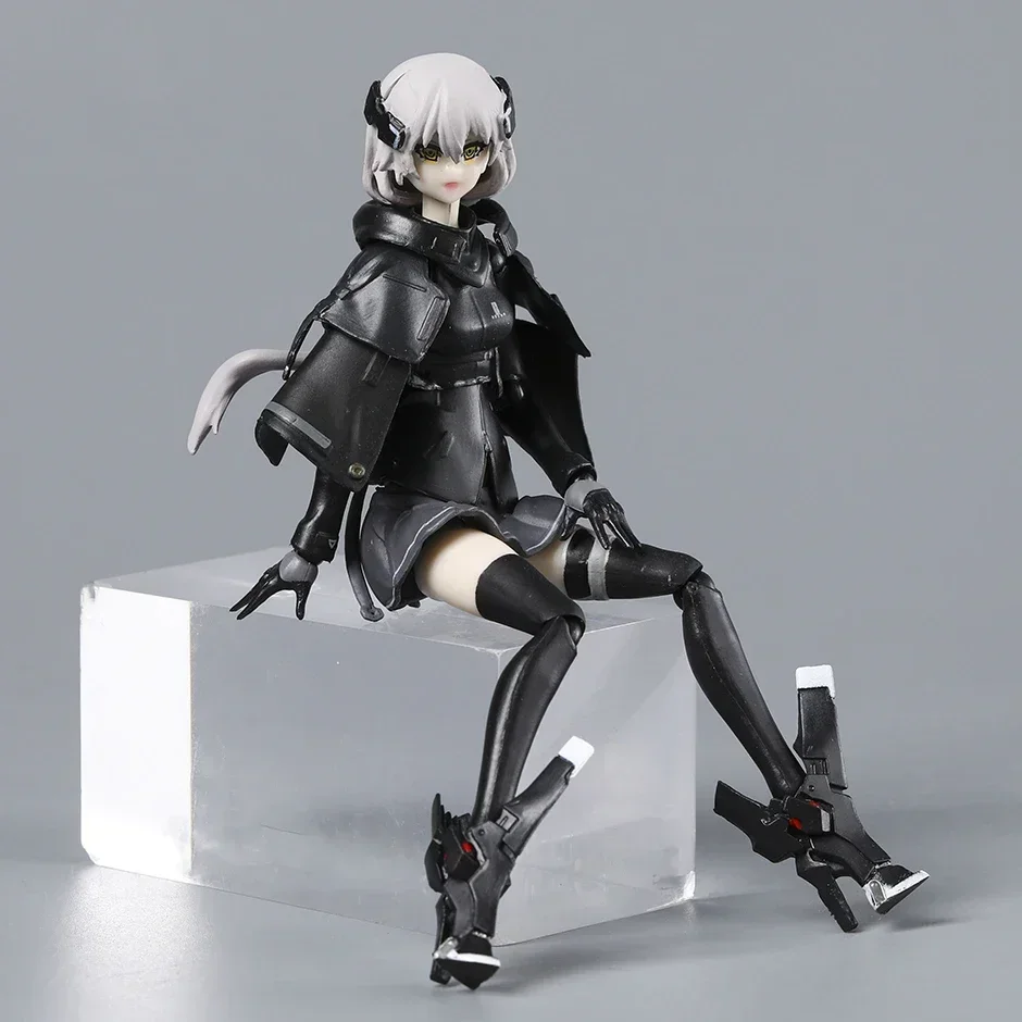 Figma 485 نوع السلاح الثقيل فتاة المدرسة Ichi عمل آخر الشكل البلاستيكية لعبة مجسمة الديكور أنيمي تمثال هدية