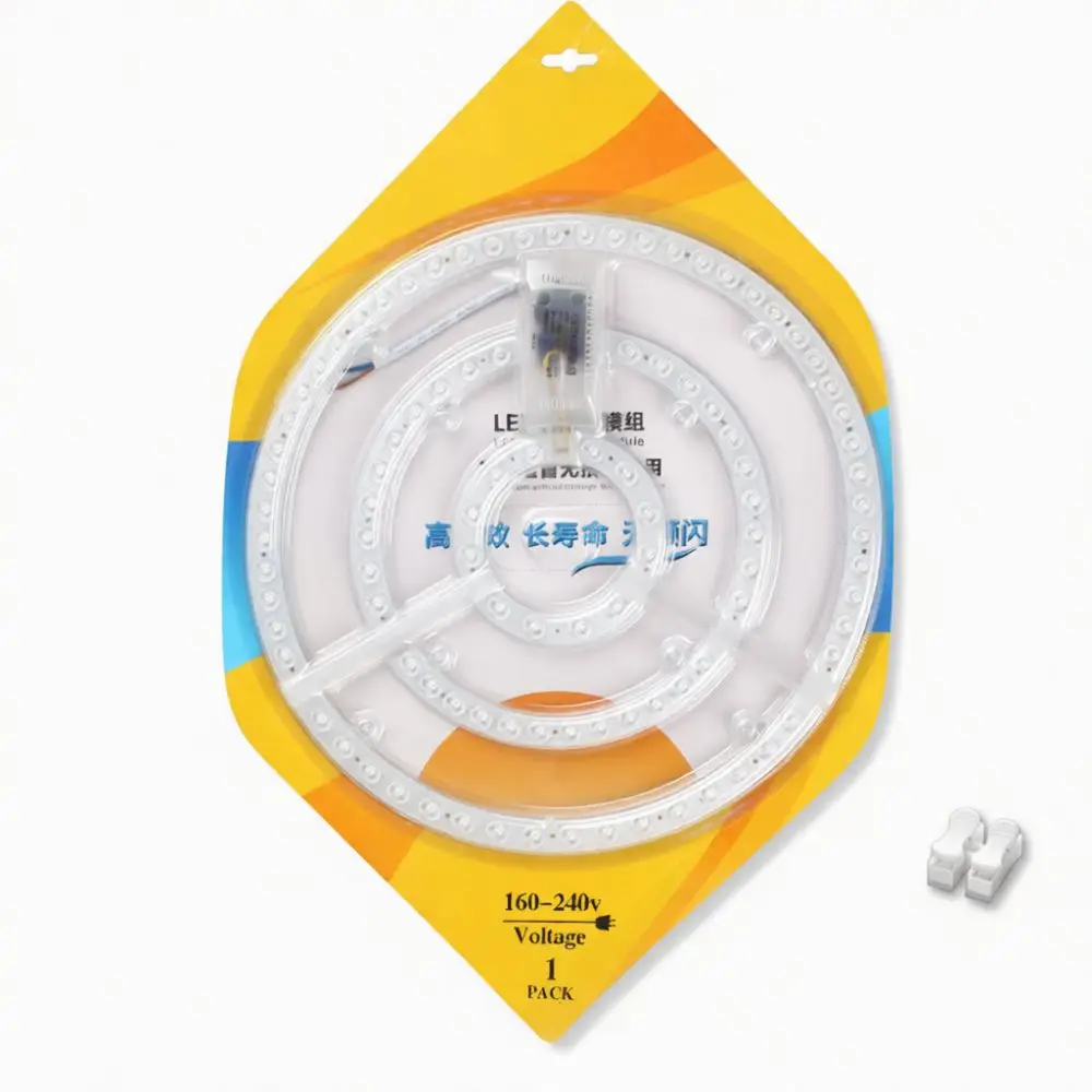 Round LED Replacement Board Ceiling Light Module Retrofit Kit Energy Efficient Interior Lamp Source Lighting Part