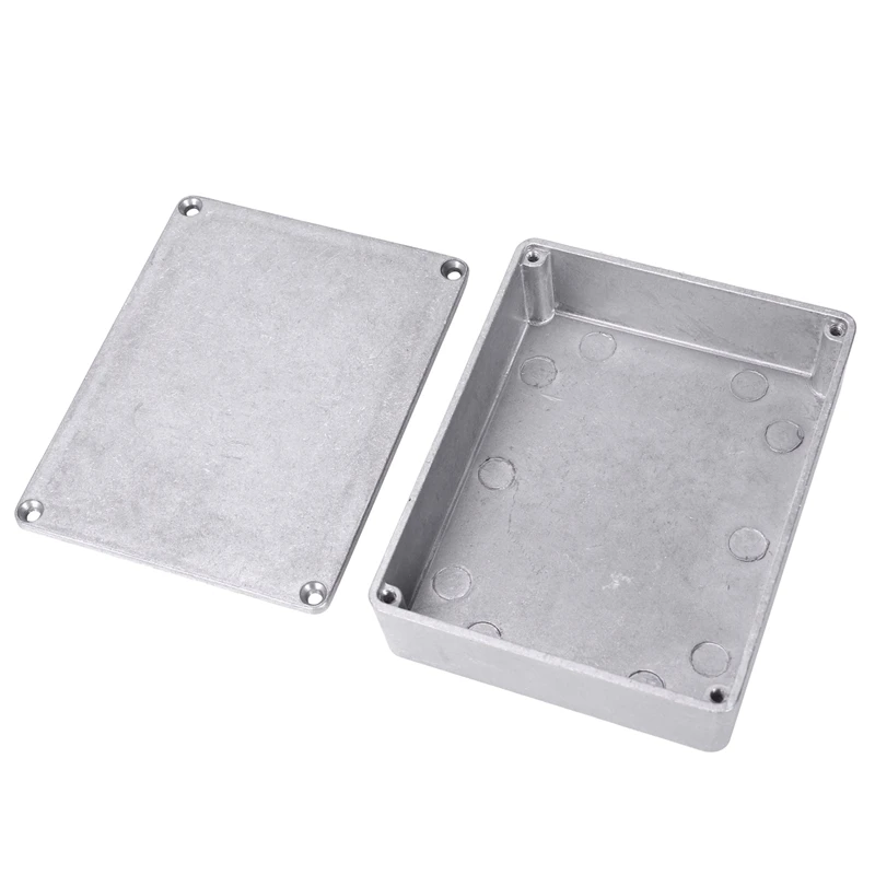 5 Pcs Guitar Effects Pedal Aluminum Stomp Box Enclosure for DIY Guitar Pedal Kit 1590BB