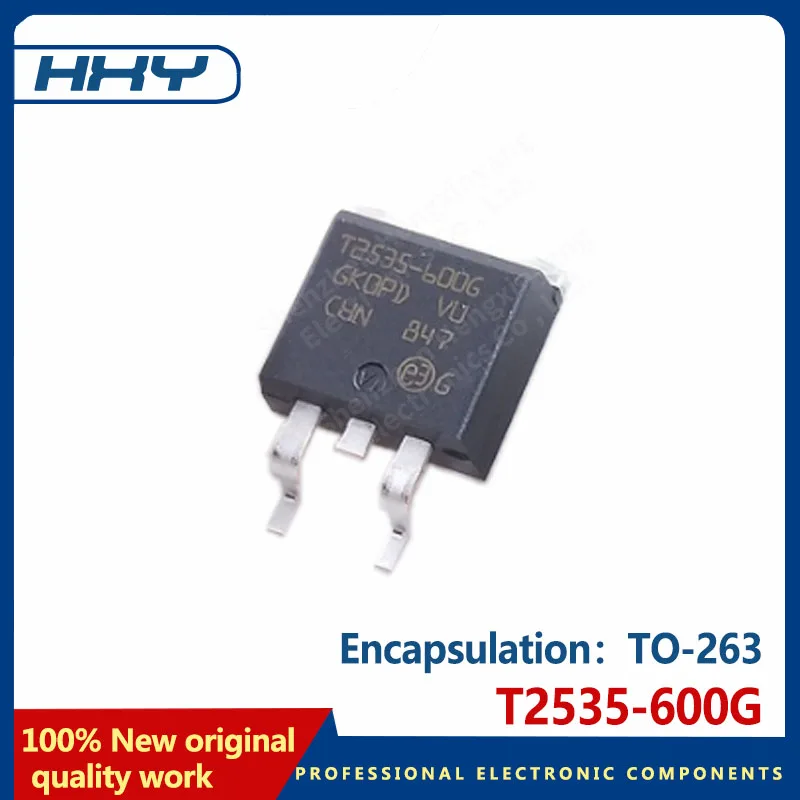 10PCS T2535-600G bidirectional thyristor patch TO-263 25A600V chip