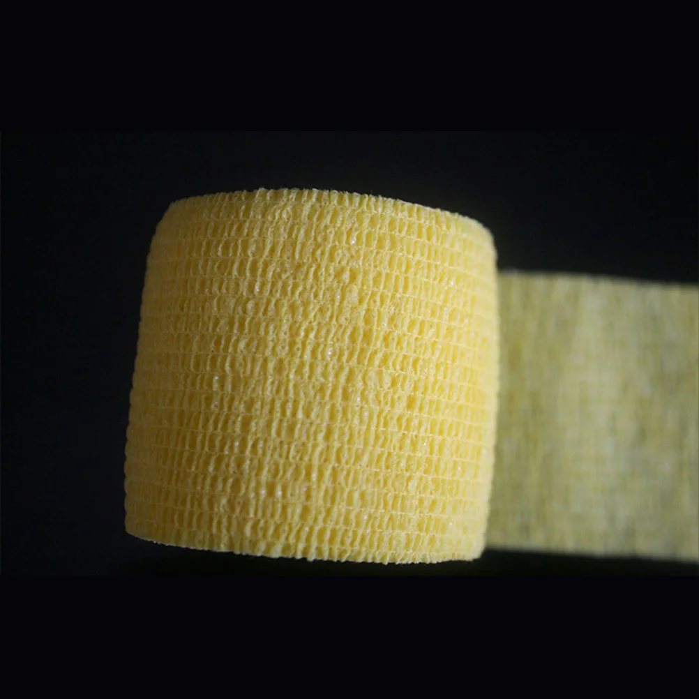 

3 Rolls Self-Adhesive Elastic Bandages Disposable Breathable First Aid Wound Care Tattoo Accessories Disposable