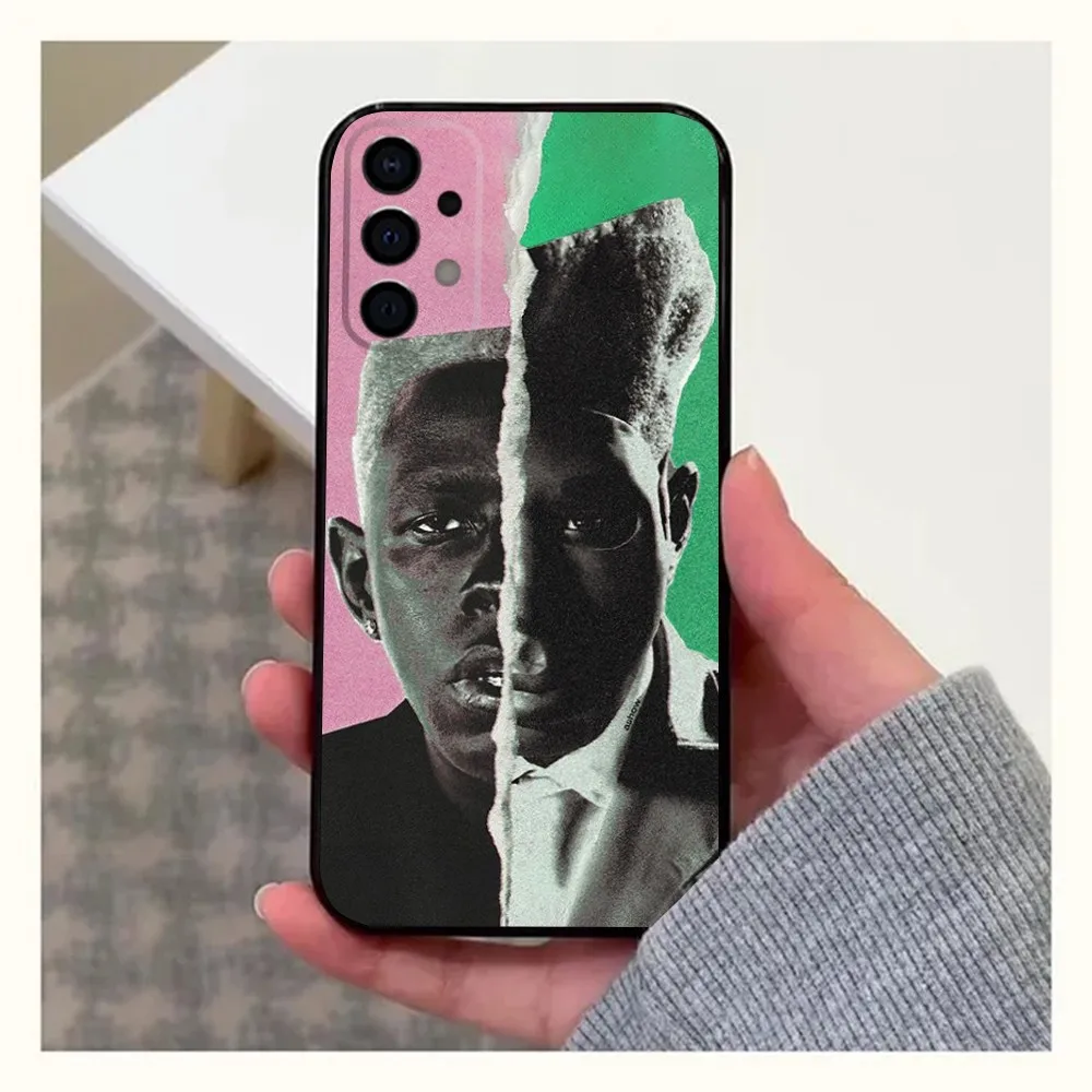 T-Tyler the C-Creator Chromakopia Phone Case For Samsung Galaxy A20,A21s,A22,A31,A32,A52,A53,A72,73,A80,A91 Soft Black Cover