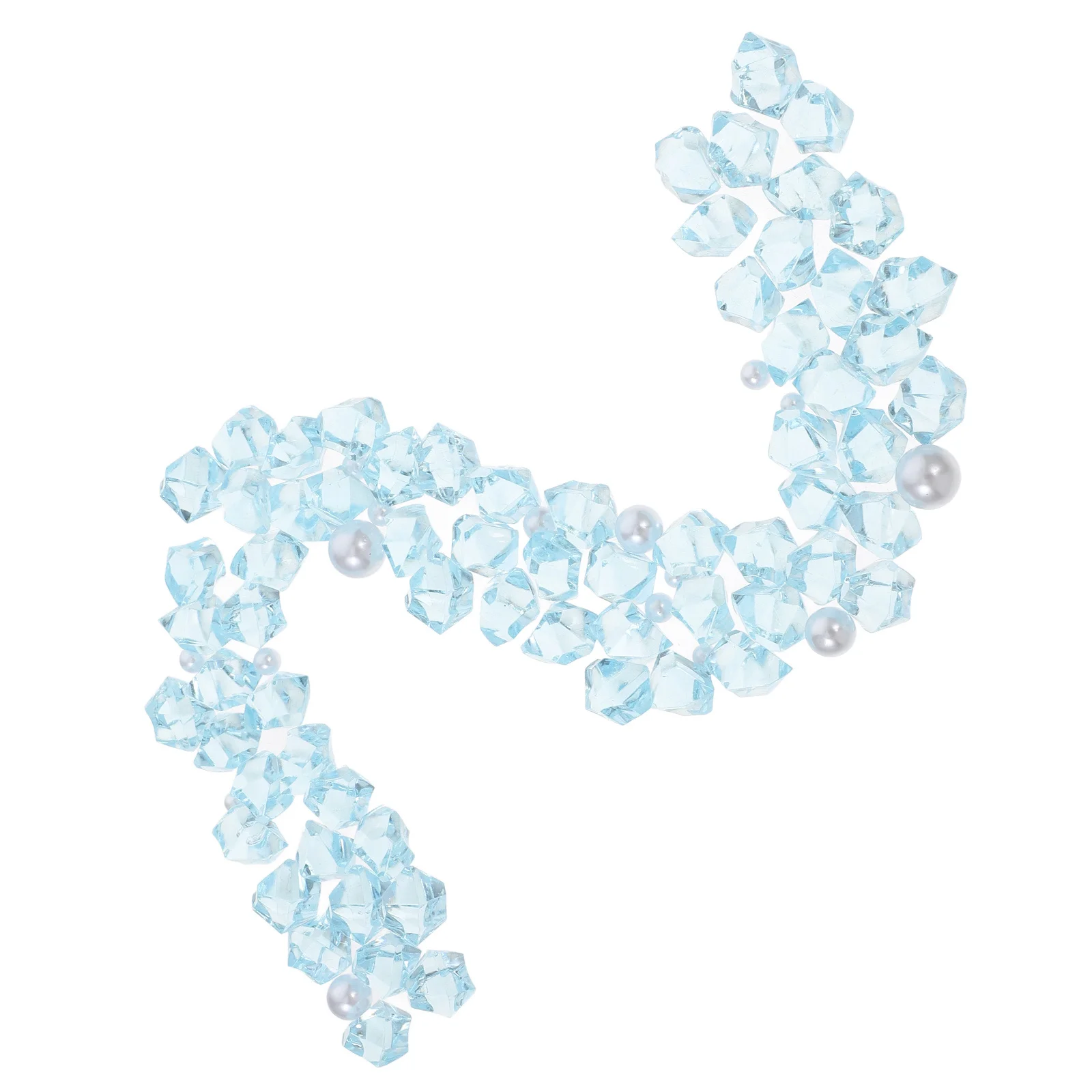 

Pearl Crystal Colored Stones Transparent Resin Natural Aquarium Gravel Decorative Quartz Crystal Chips Fish Tank Rocks