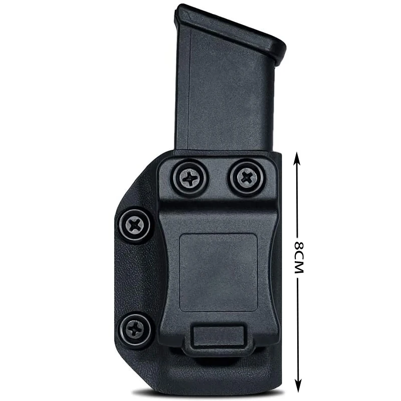 New IWB/OWB Gun Holster Single Magazine Case Mag Pouch Fits Glock 17 19 26/23/27/31/32/33 M9 P226 USP 92F Single Magazine Pouch