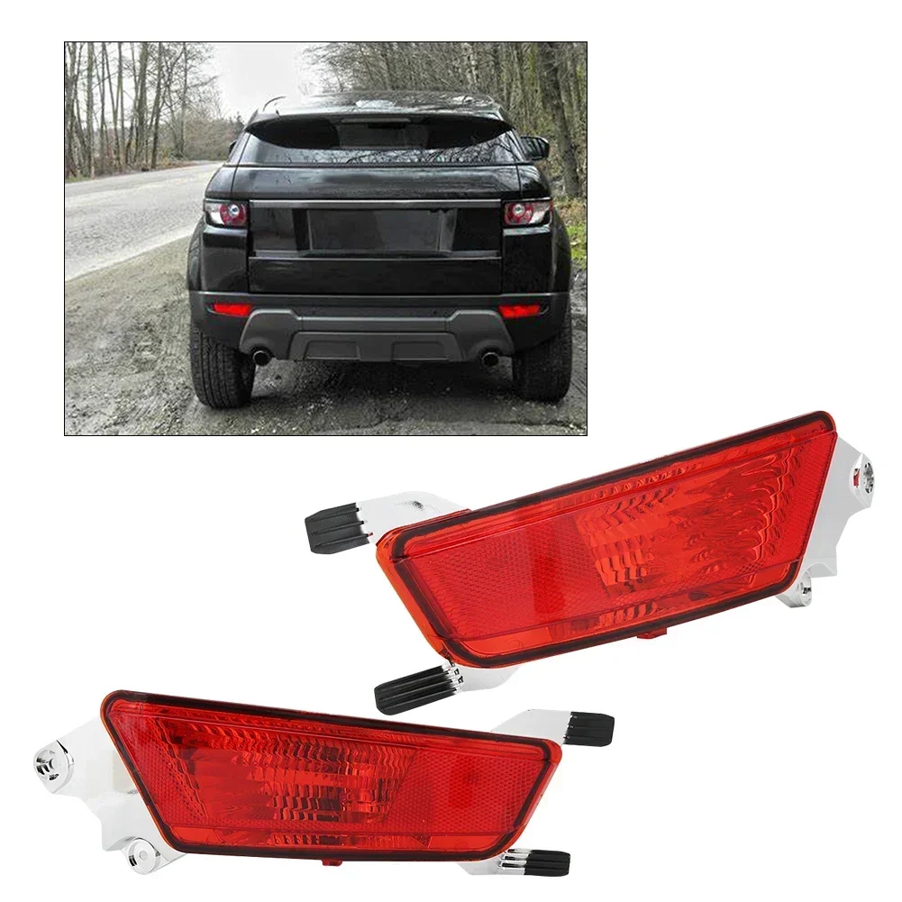 Fit for Land Rover Range Rover Evoque 2011-2019 Rear Left Right Fog Light Lens with Lamp Base LR025148 LR025149