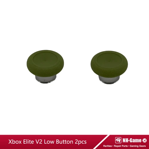 Imagen 2 del producto Thumbsticks de soporte analógico de repuesto para controlador Xbox Elite Series 2, juego de botones de Metal para empuñaduras de mando Halo Infinite