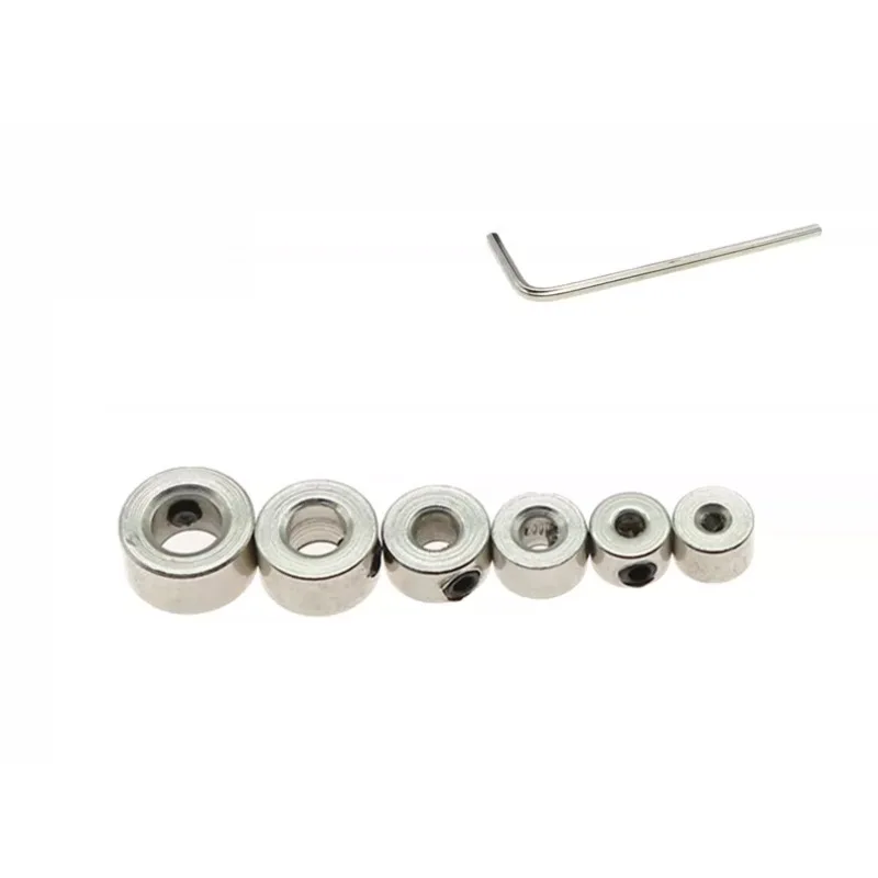 Metal bushing Ordinary steel electroplated nickel card sleeve 2/3/4/5/6/8 mm model aircraft wheel gear wheel lock DTY
