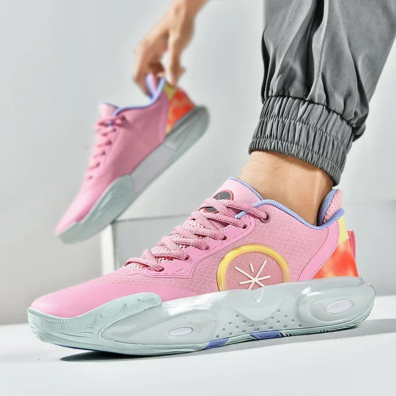 أحذية كرة السلة الجديدة عالية الجودة ممتصة للصدمات، خفيفة الوزن، أحذية كرة السلة للشباب ذات الرقبة المنخفضة #3