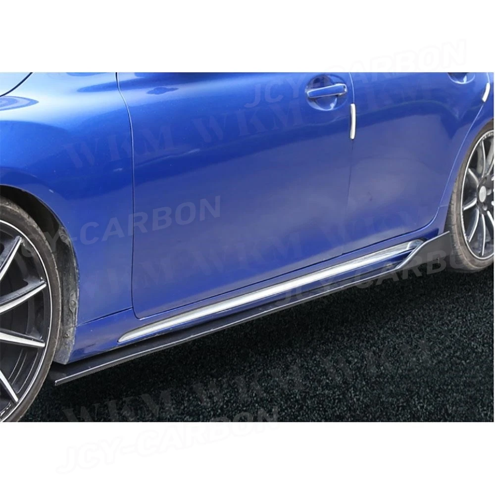 

JCYECF For BMW For Benz For Audi For Volkswagen ABS Side Skirts Extension Rocker Panel Body Kit Car Styling Accessories 2Pcs/set