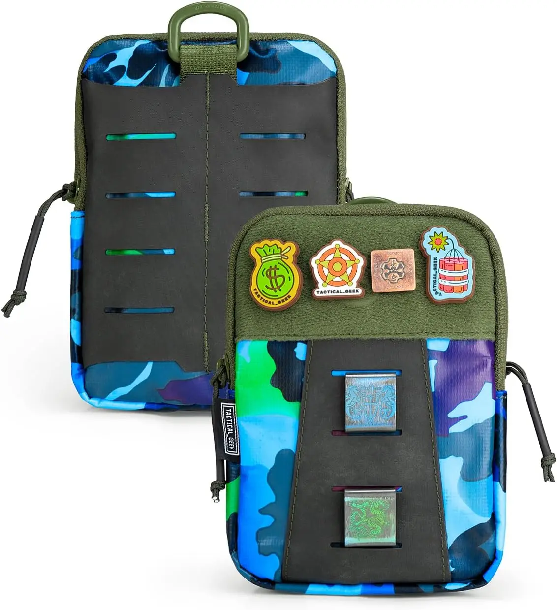 

TACTICAL GEEK Block K EDC Compact Waist Pouch, Utility Pocket Organizer