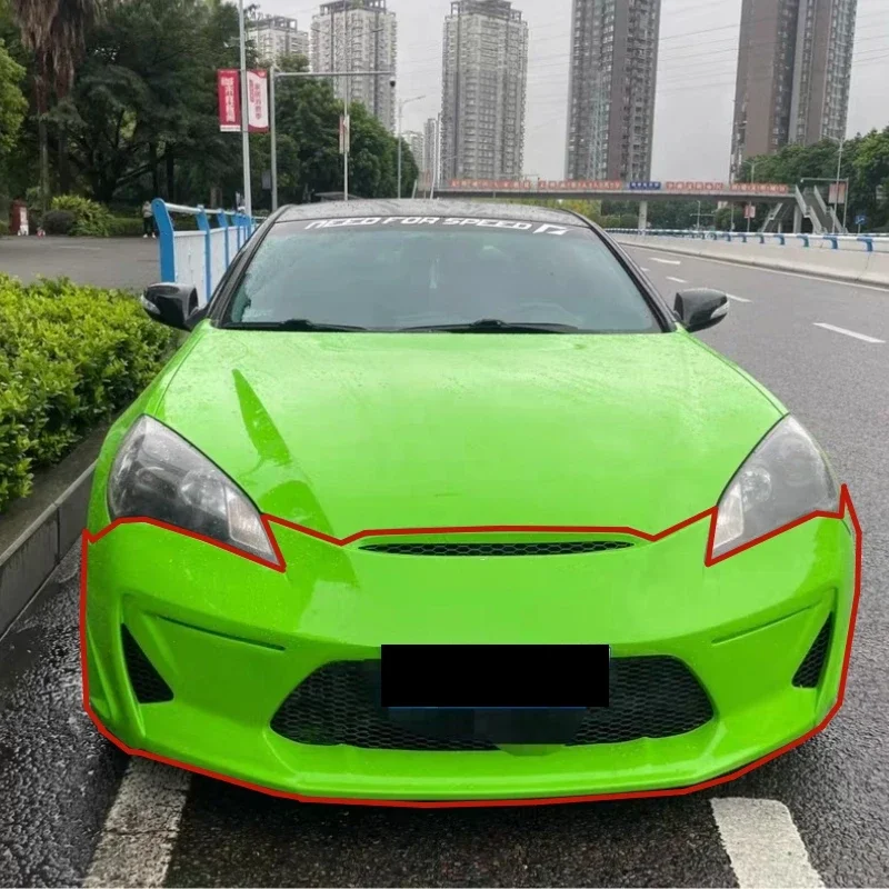 

Для Hyundai Rohens Coupe 2009-2011 модифицированный новый стиль неокрашенный передний бампер в сборе автомобиля внешний кузов комплект аксессуары