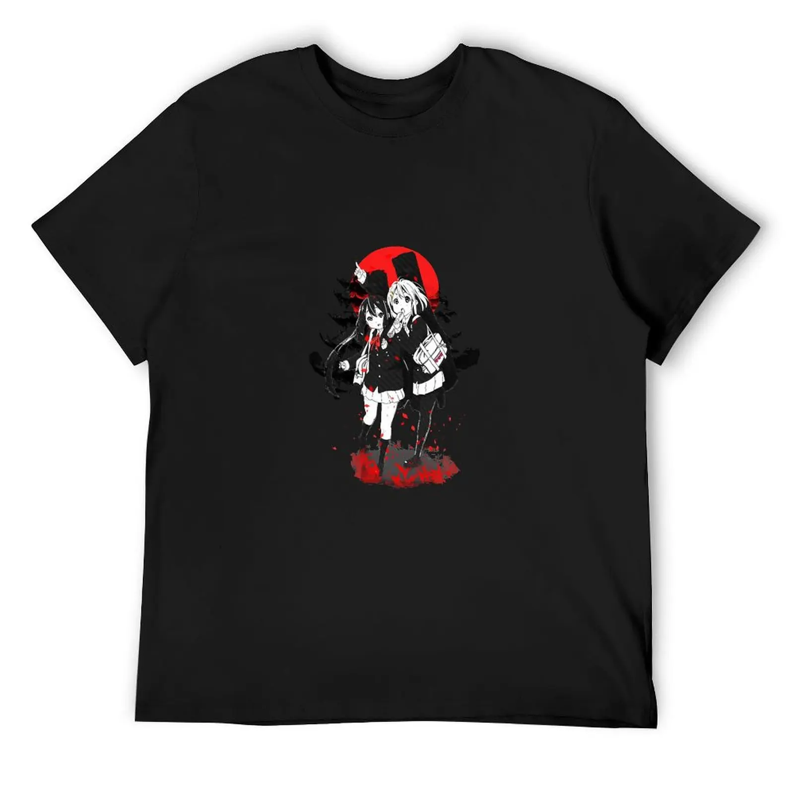 

Red grass landscape T-Shirt new edition basketball graphic tees funny shirt cotton men clothing
